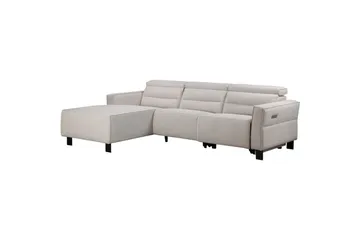 Carpari Reclinersoffa 3-sits - Vit - Möbler - Soffa - Biosoffa & reclinersoffa