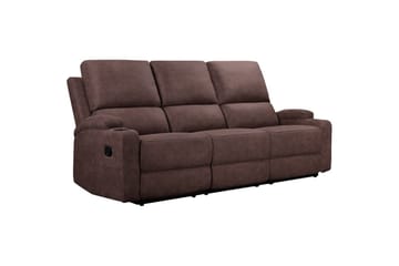 Dallas Reclinersoffa 3-sits - Brun - Möbler - Soffa - Biosoffa & reclinersoffa
