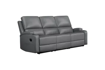 Dallas Reclinersoffa 3-sits - Grå - Möbler - Soffa - Biosoffa & reclinersoffa