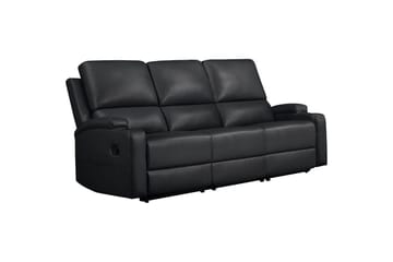 Dallas Reclinersoffa 3-sits - Svart - Möbler - Soffa - Biosoffa & reclinersoffa