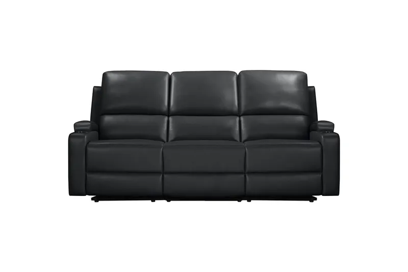 Dallas Reclinersoffa 3-sits, Svart