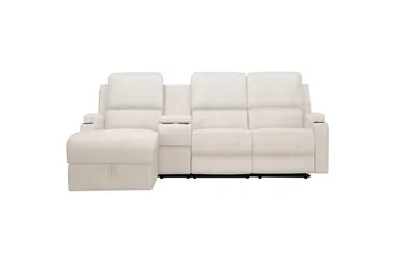 Dallas Reclinersoffa 3-sits - Vit - Möbler - Soffa - Biosoffa & reclinersoffa