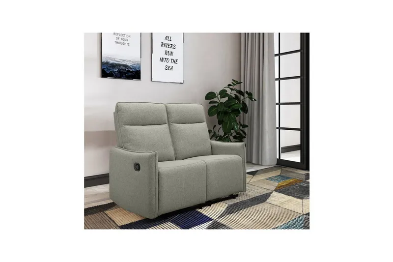 Lugo Reclinersoffa 2-sits - Grön - Möbler - Soffa - Biosoffa & reclinersoffa