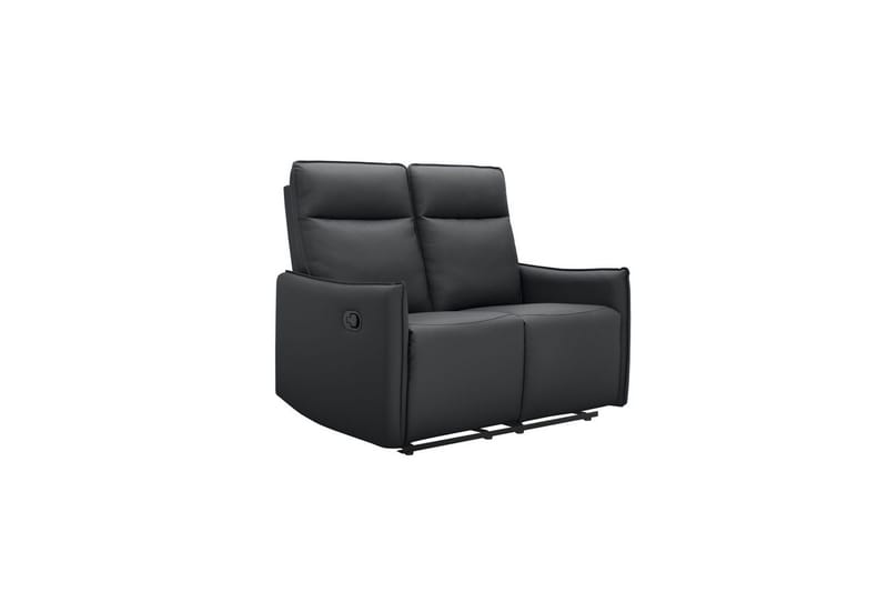 Lugo Reclinersoffa 2-sits - Svart - Möbler - Soffa - Biosoffa & reclinersoffa