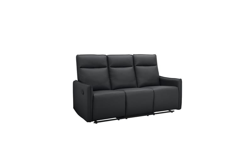 Lugo Reclinersoffa 3-sits - Svart - Möbler - Soffa - Biosoffa & reclinersoffa