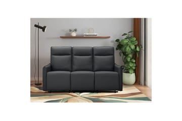 Lugo Reclinersoffa 3-sits - Svart - Möbler - Soffa - Biosoffa & reclinersoffa