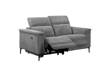 Lund Reclinersoffa 2-sits - Grå - Möbler - Soffa - Biosoffa & reclinersoffa