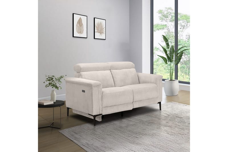 Lund Reclinersoffa 2-sits - Vit - Möbler - Soffa - Biosoffa & reclinersoffa