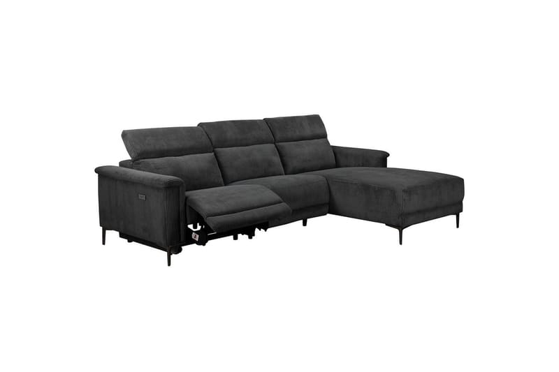 Lund Reclinersoffa 3-sits - Grå - Möbler - Soffa - Biosoffa & reclinersoffa