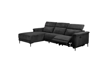 Lund Reclinersoffa 3-sits - Grå - Möbler - Soffa - Biosoffa & reclinersoffa