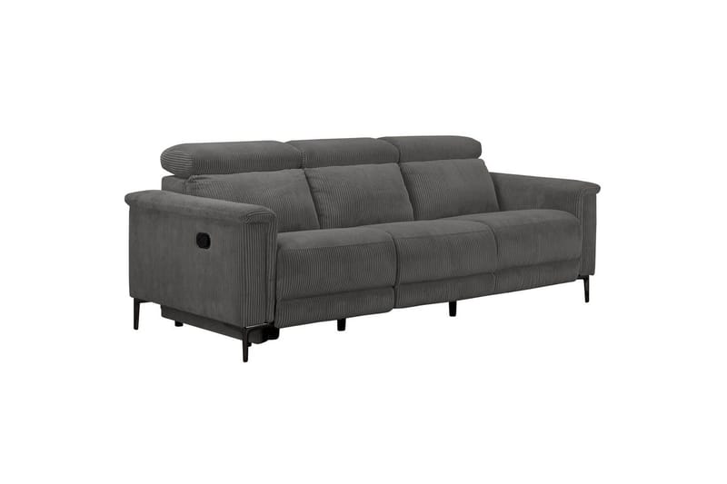 Lund Reclinersoffa 3-sits - Grå - Möbler - Soffa - Biosoffa & reclinersoffa