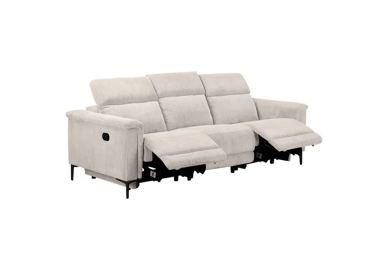 Lund Reclinersoffa 3-sits - Vit - Möbler - Soffa - Biosoffa & reclinersoffa