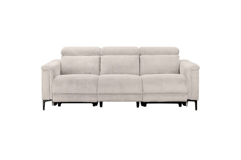 Lund Reclinersoffa 3-sits, Vit