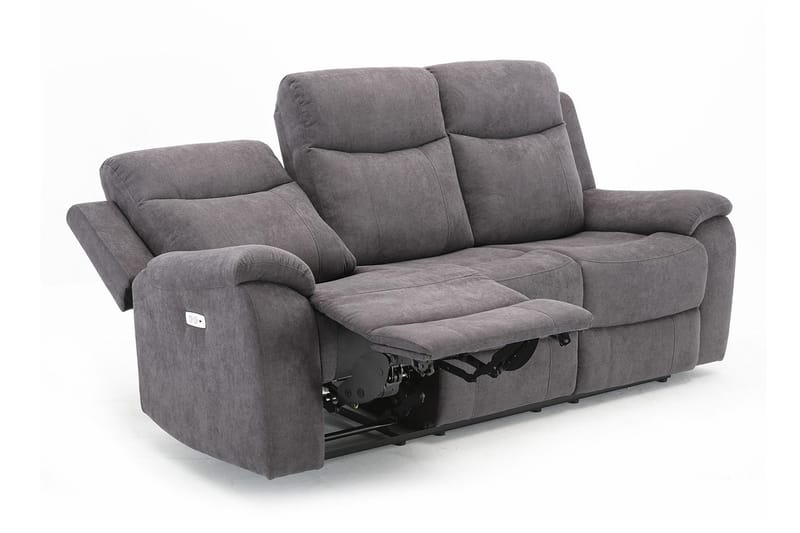 Milo Soffa 3-sits - Grå - Möbler - Soffa - Biosoffa & reclinersoffa