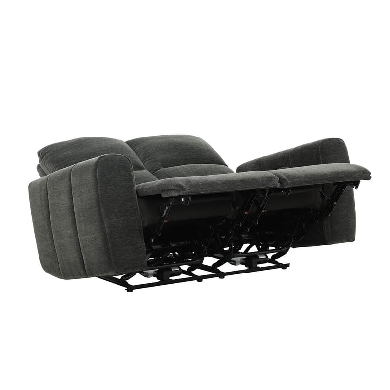Reclinersoffa Ödmark 2-sits med elektrisk mekanism - grå - Möbler - Soffa - Biosoffa & reclinersoffa
