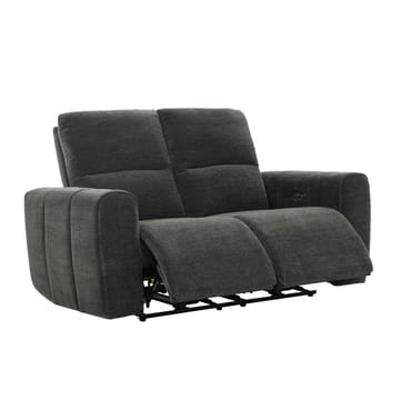 Reclinersoffa Ödmark 2-sits med elektrisk mekanism - grå - Möbler - Soffa - Biosoffa & reclinersoffa