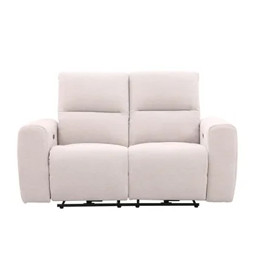 Reclinersoffa Ödmark 2-sits med elektrisk mekanism - ljusbeige - Möbler - Soffa - Biosoffa & reclinersoffa