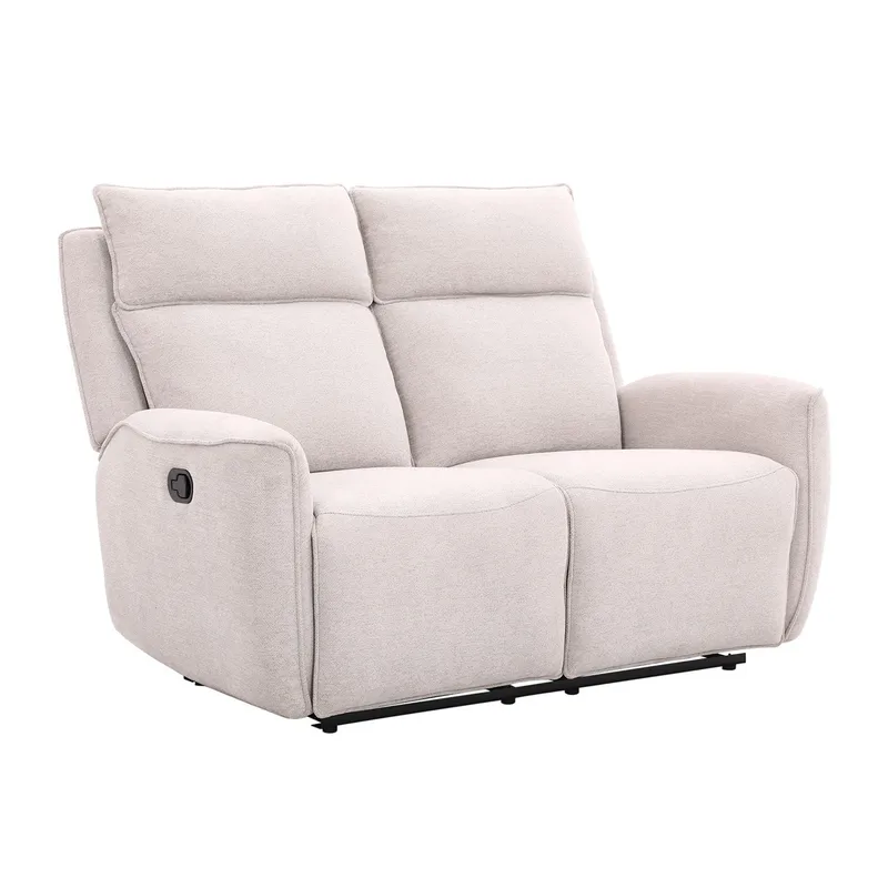Reclinersoffa Östvik 2-sits med manuell mekanism, beige