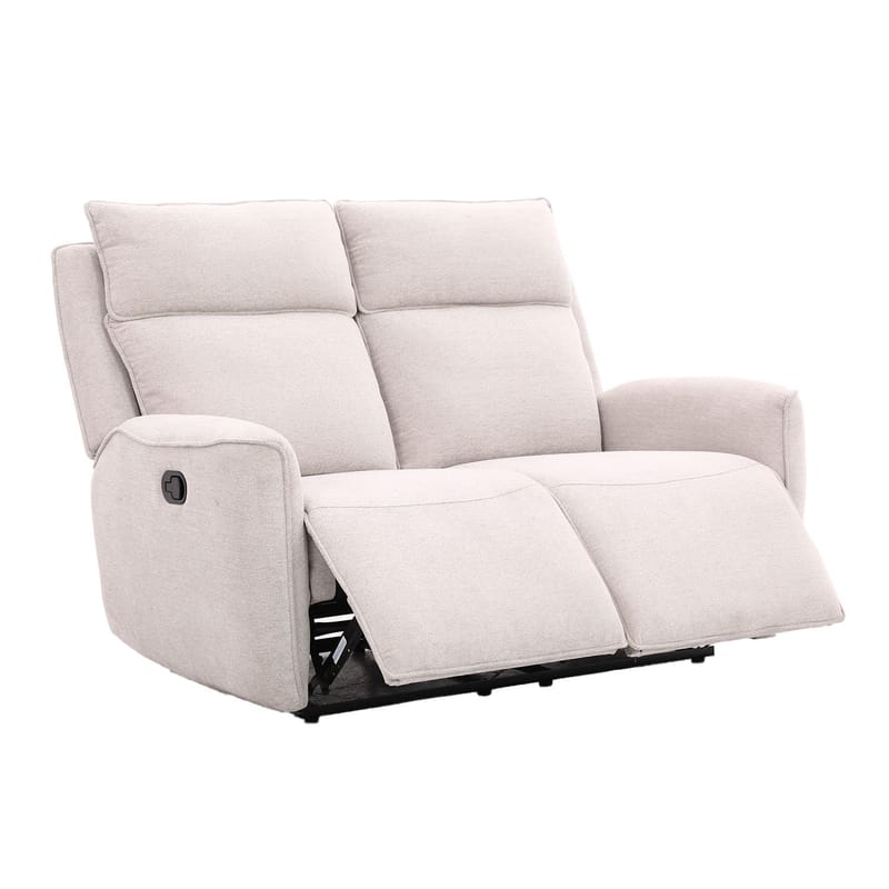 Reclinersoffa Östvik 2-sits med manuell mekanism - beige - Möbler - Soffa - Biosoffa & reclinersoffa