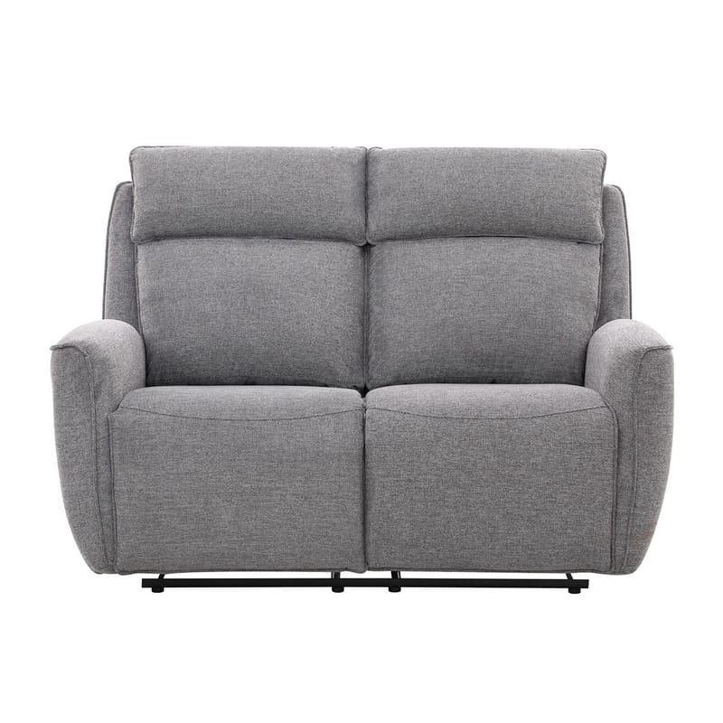 Reclinersoffa Östvik 2-sits med manuell mekanism - grå - Möbler - Soffa - Biosoffa & reclinersoffa