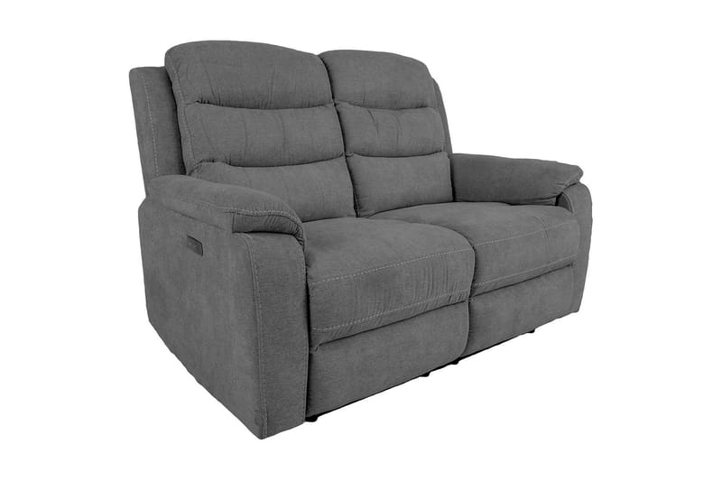 Reclinersoffa 2-sits Mimi 153x93xk102 cm Grå - Biosoffa & reclinersoffa - 2 sits biosoffa & reclinersoffa