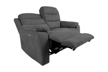 Reclinersoffa 2-sits Mimi 153x93xk102 cm Grå - Möbler - Soffa - Biosoffa & reclinersoffa