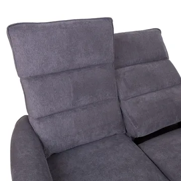 Reclinersoffa Dalsor 2-sits med elektrisk mekanism - Grå - Möbler - Soffa - Biosoffa & reclinersoffa