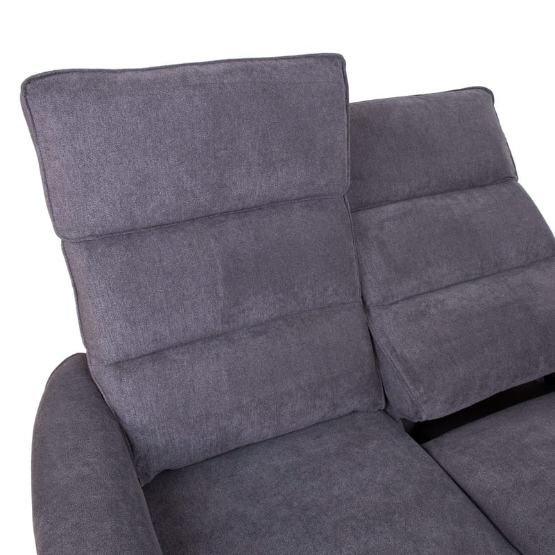 Reclinersoffa Dalsor 2-sits med elektrisk mekanism - Grå - Möbler - Soffa - Biosoffa & reclinersoffa
