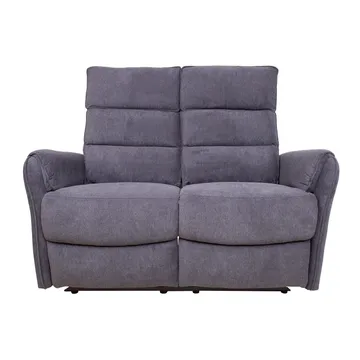Reclinersoffa Dalsor 2-sits med elektrisk mekanism - Grå - Möbler - Soffa - Biosoffa & reclinersoffa