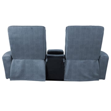 Reclinersoffa Darvi 2-sits med elektrisk mekanism - blå - Möbler - Soffa - Biosoffa & reclinersoffa