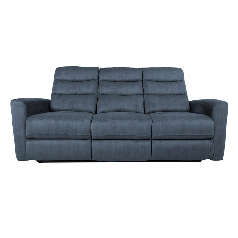 Reclinersoffa Darvi 3-sits med elektrisk mekanism - blå - Möbler - Soffa - Biosoffa & reclinersoffa