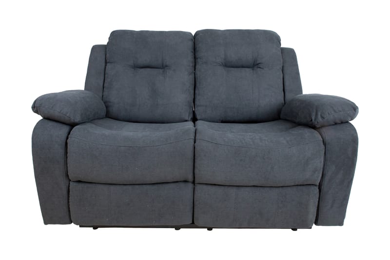 Reclinersoffa Dixon 155x95x102 cm Mörkgrå - 2 sits biosoffa & reclinersoffa - Biosoffa & reclinersoffa