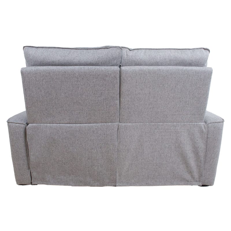 Reclinersoffa Fjolna 2-sits med manuell mekanism - grå - Möbler - Soffa - Biosoffa & reclinersoffa