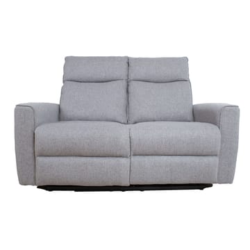 Reclinersoffa Fjolna 2-sits med manuell mekanism - grå - Möbler - Soffa - Biosoffa & reclinersoffa