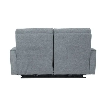 Reclinersoffa Glendor 2-sits med elektrisk mekanism - Blågrå - Möbler - Soffa - Biosoffa & reclinersoffa