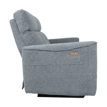 Reclinersoffa Glendor 2-sits med elektrisk mekanism - Blågrå - Möbler - Soffa - Biosoffa & reclinersoffa