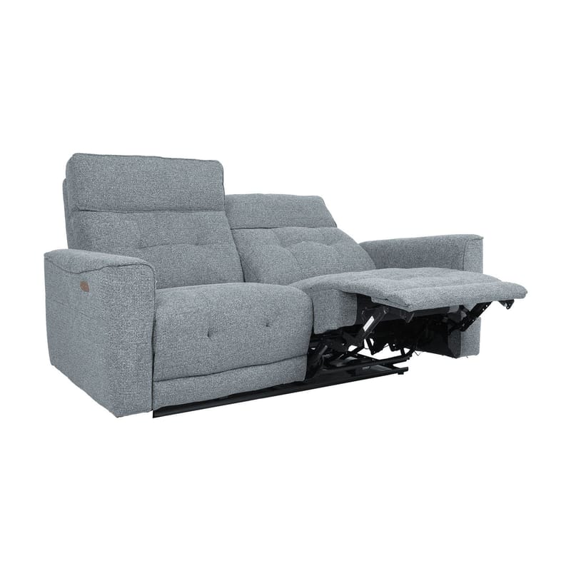 Reclinersoffa Glendor 2-sits med elektrisk mekanism - Blågrå - Möbler - Soffa - Biosoffa & reclinersoffa