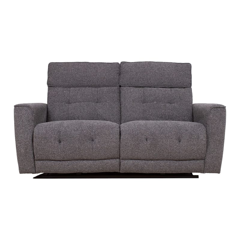 Reclinersoffa Glendor 2-sits med elektrisk mekanism - Grå - Möbler - Soffa - Biosoffa & reclinersoffa