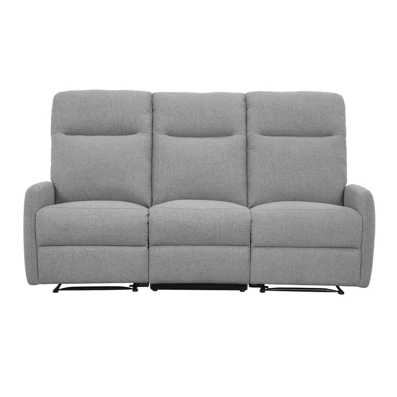 Reclinersoffa Gränor 3-sits med elektrisk mekanism - Ljusgrå - Möbler - Soffa - Biosoffa & reclinersoffa