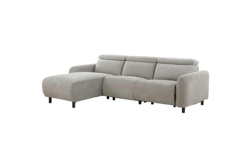 Reclinersoffa med hörn Loft24 Skaane Reclinersoffa 3-sits Grey Manchester - Möbler - Soffa - Biosoffa & reclinersoffa