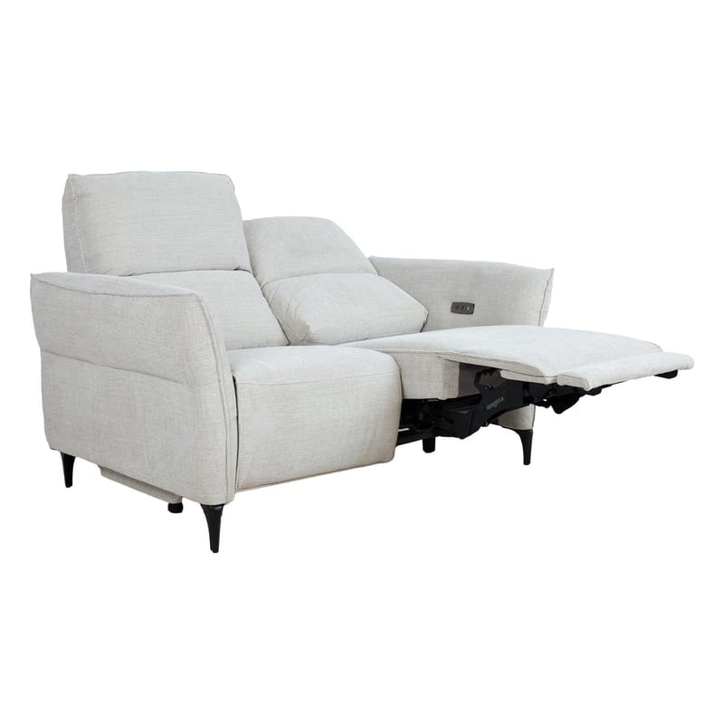 Reclinersoffa Näsdal 2-sits med elektrisk mekanism - ljusbeige - Möbler - Soffa - Biosoffa & reclinersoffa