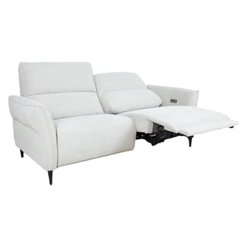 Reclinersoffa Näsdal 3-sits med elektrisk mekanism - ljusbeige - Möbler - Soffa - Biosoffa & reclinersoffa