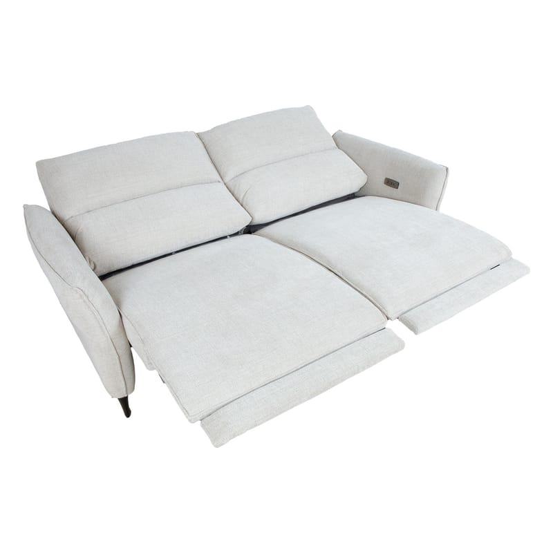 Reclinersoffa Näsdal 3-sits med elektrisk mekanism - ljusbeige - Möbler - Soffa - Biosoffa & reclinersoffa