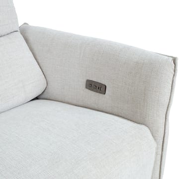 Reclinersoffa Näsdal 3-sits med elektrisk mekanism - ljusbeige - Möbler - Soffa - Biosoffa & reclinersoffa