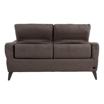 Reclinersoffa Nordan 2-sits elektrisk - ljusbrun med beige passpoal - Möbler - Soffa - Biosoffa & reclinersoffa
