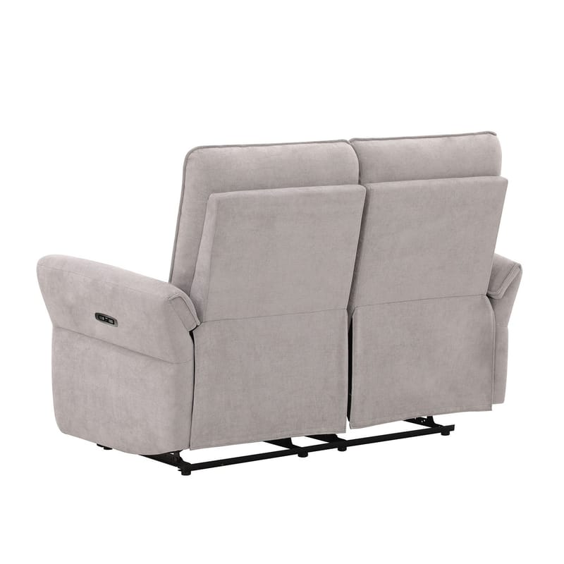 Reclinersoffa Ravdal 2-sits med elektrisk mekanism - grå - Möbler - Soffa - Biosoffa & reclinersoffa