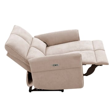Reclinersoffa Ravdal 2-sits med elektrisk mekanism - ljusbrun - Möbler - Soffa - Biosoffa & reclinersoffa