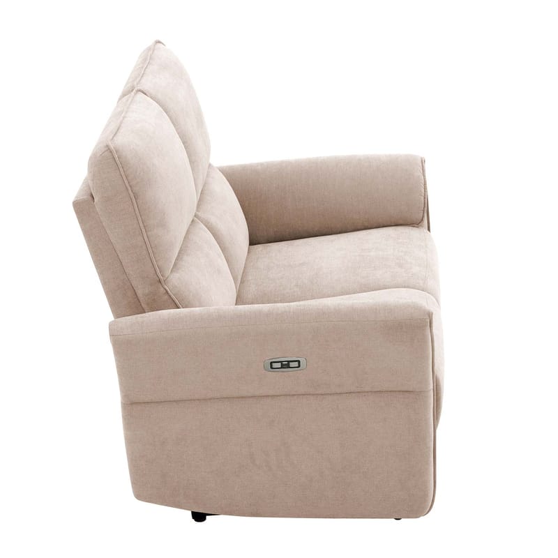 Reclinersoffa Ravdal 2-sits med elektrisk mekanism - ljusbrun - Möbler - Soffa - Biosoffa & reclinersoffa