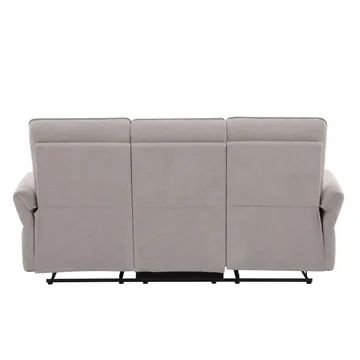 Reclinersoffa Ravdal 3-sits med elektrisk mekanism - grå - Möbler - Soffa - Biosoffa & reclinersoffa