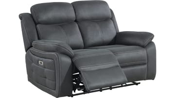 Reclinersoffa Rindal 2 Sits Elektrisk - grå - Möbler - Soffa - Biosoffa & reclinersoffa